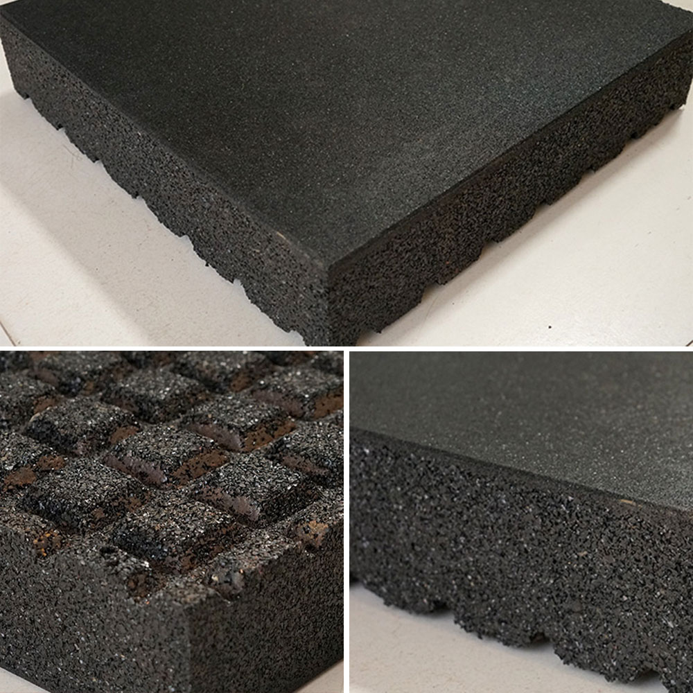 Heavy Duty Composite EPDM Rubber Tile